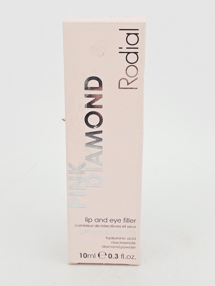 Rodial Pink Diamond Lip and Eye Filler with Hyaluronic Acid and Diamond Powder 0.3 oz-image