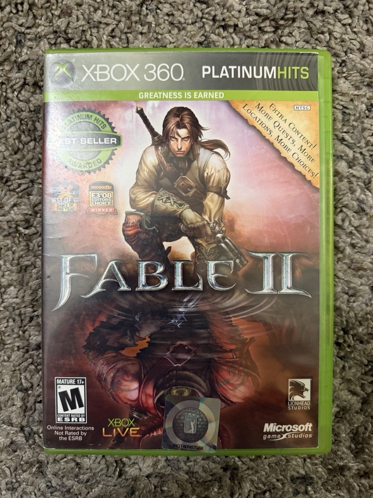 Fable II -- Platinum Hits (Microsoft Xbox 360, 2009)