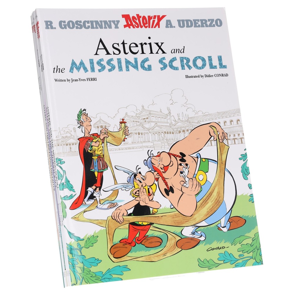 Asterix Series 8 (Book 36-40) by Goscinny & Uderzo: 5 Books Set - Ages 6-11 - PB