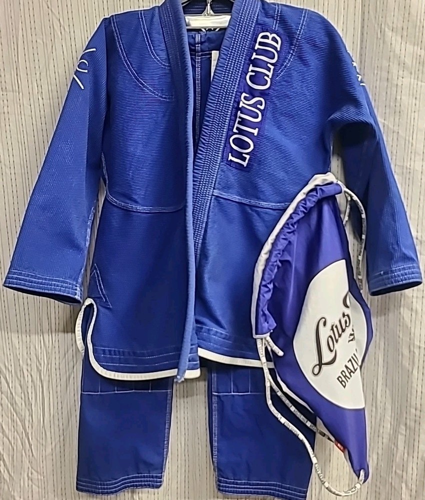 Size A1 BJJ Brazilian Jiu-Jitsu MMA Gi (uniform) Blue Travel Bag Gym Roll