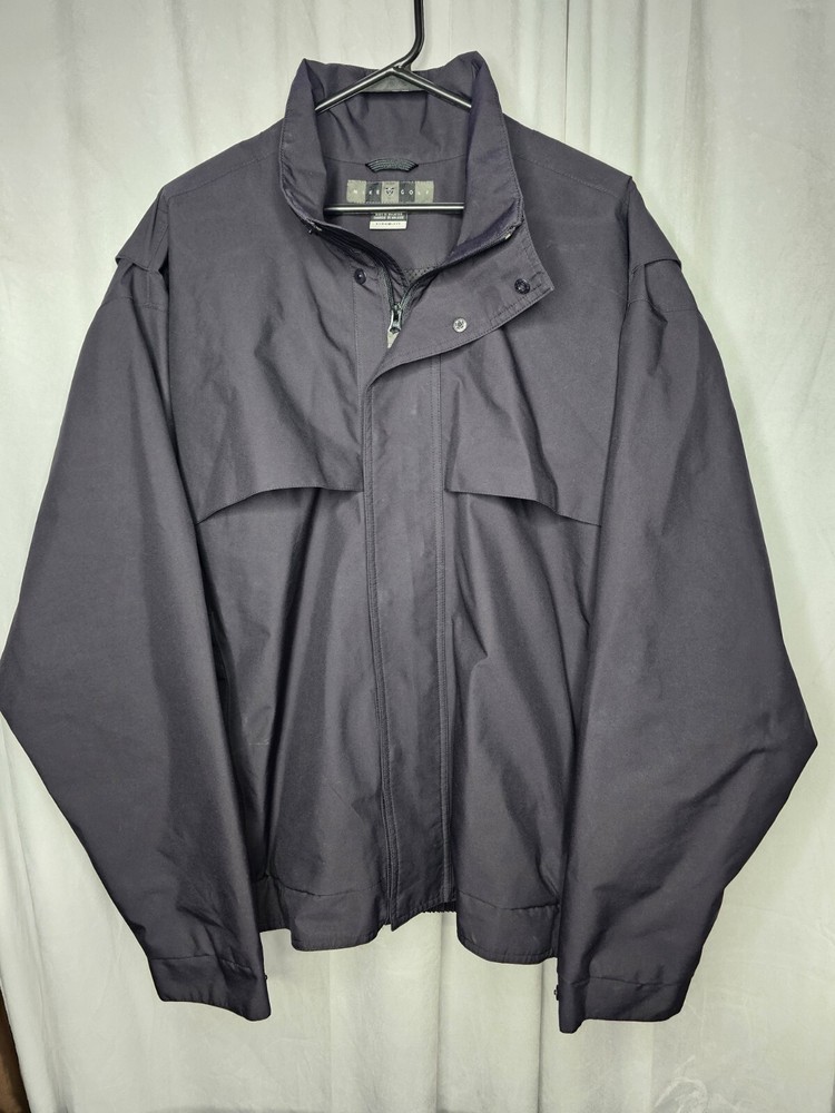 Nike Golf Storm Fit Windbreaker Jacket Mens L Vented Full Zip Lined