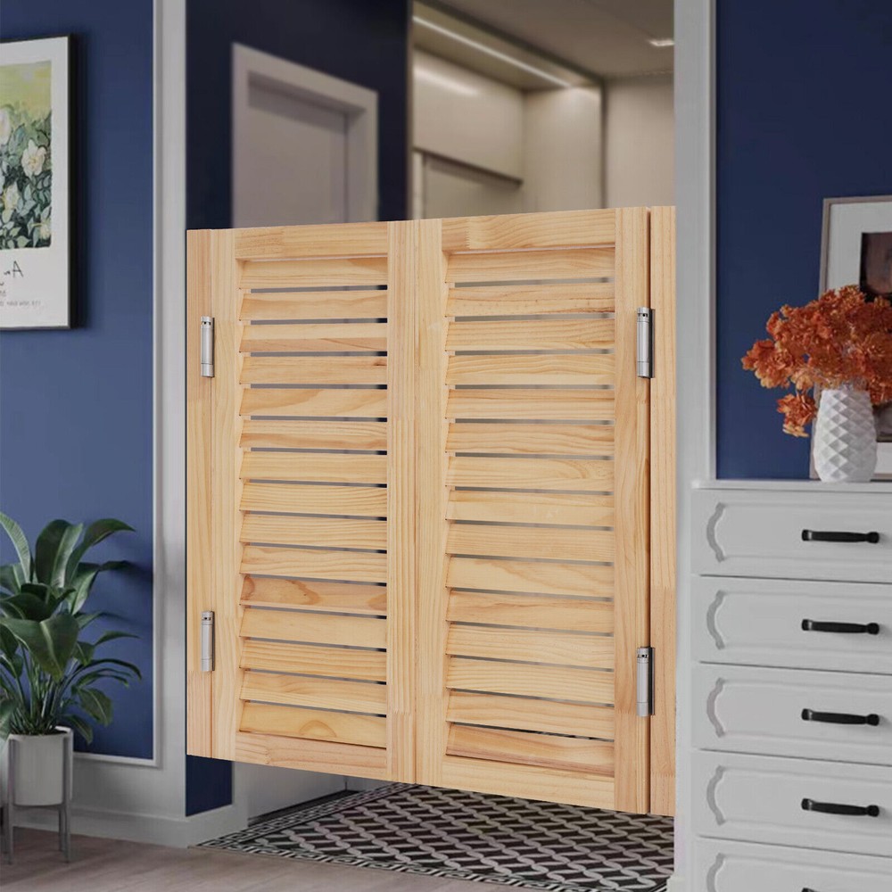 Dual Partition Interior Door for Bar Kitchen Stairs Porch Entrance