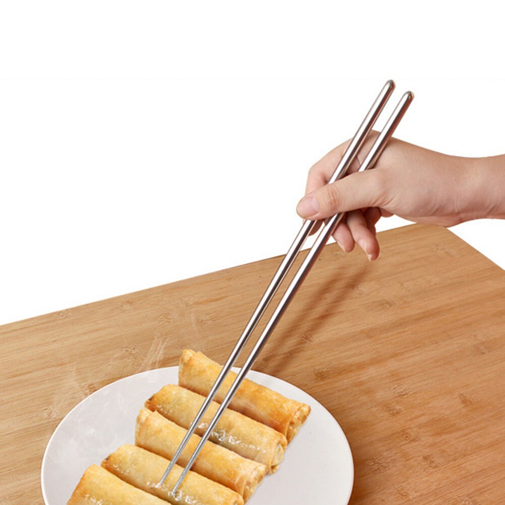 Anti- Chopsticks Stainless Steel Chopsticks Kitchen Tableware