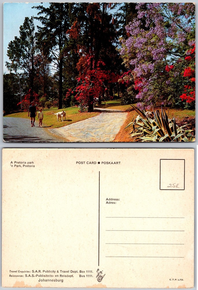 Continental Park Pretoria Postcard