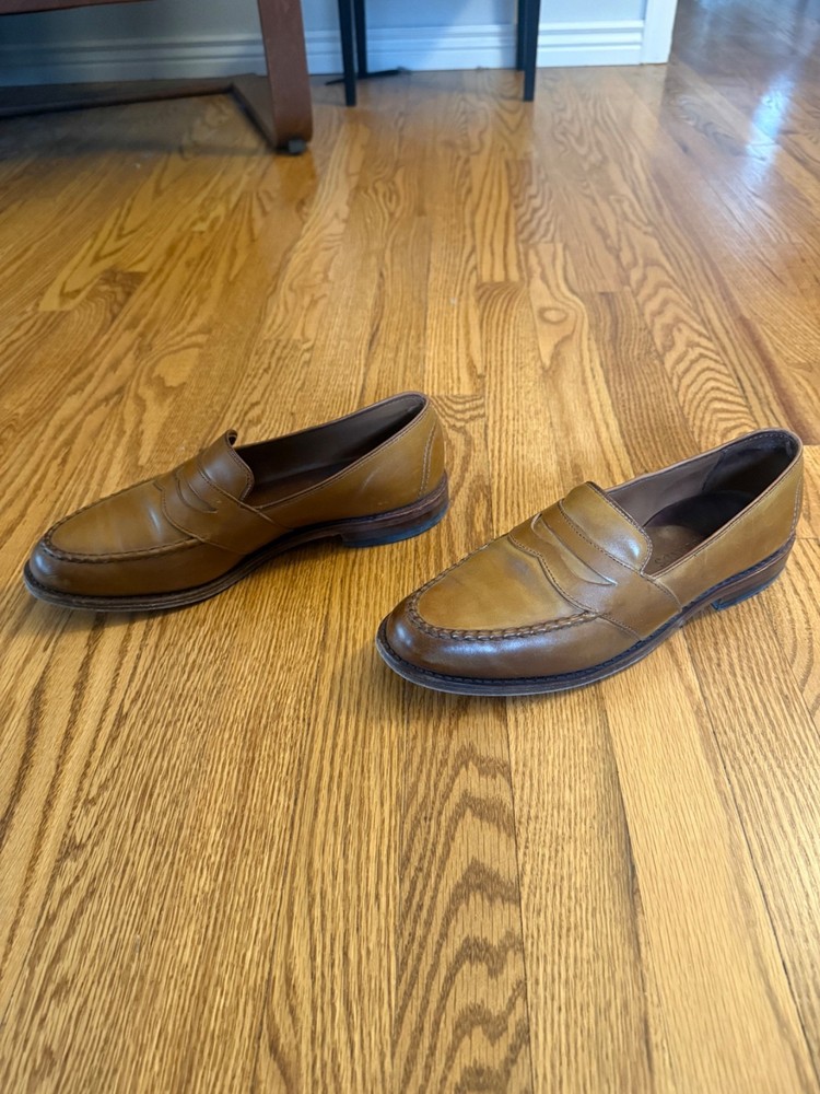 Allen Edmonds Randolph Penny Loafer 9E Walnut
