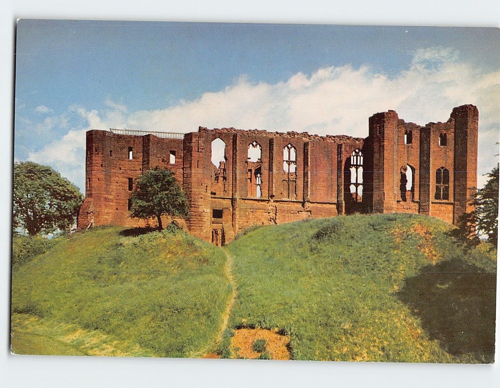 Postcard Kenilworth Castle Warwickshire England