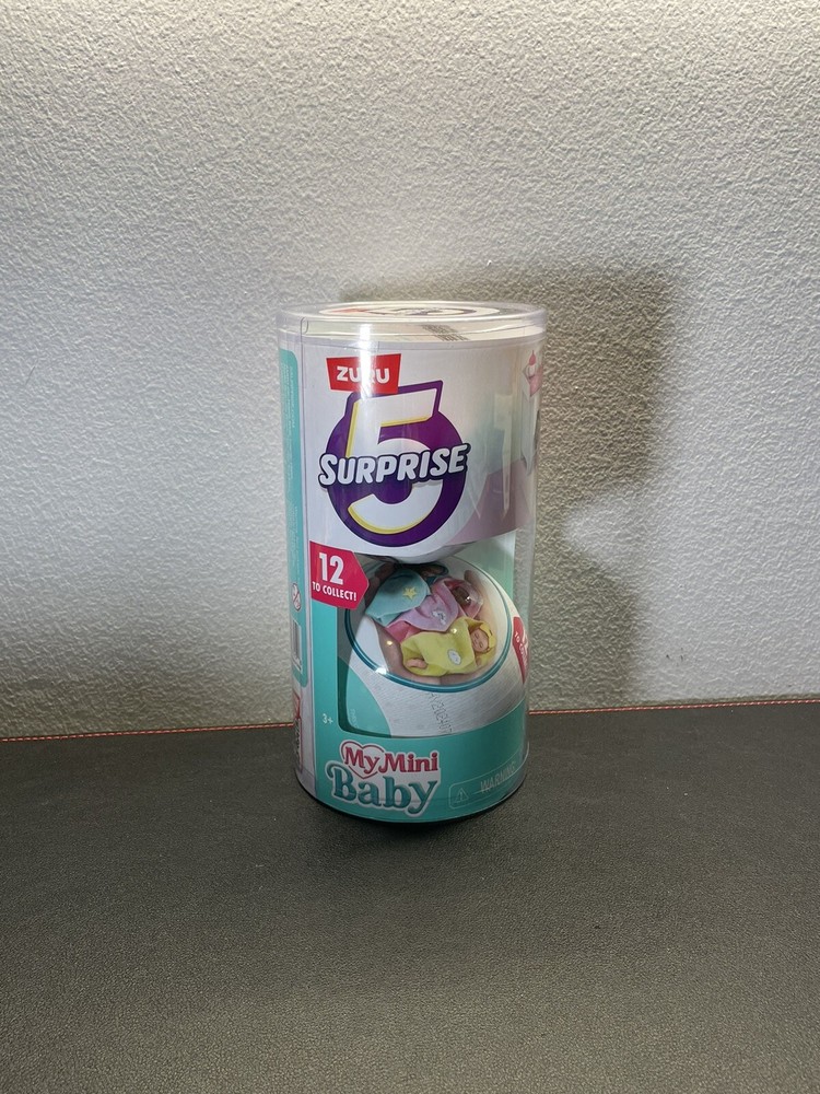 My Mini Baby Zuru 5 Surprise Double (2) Pack Ball New Sealed Capsule