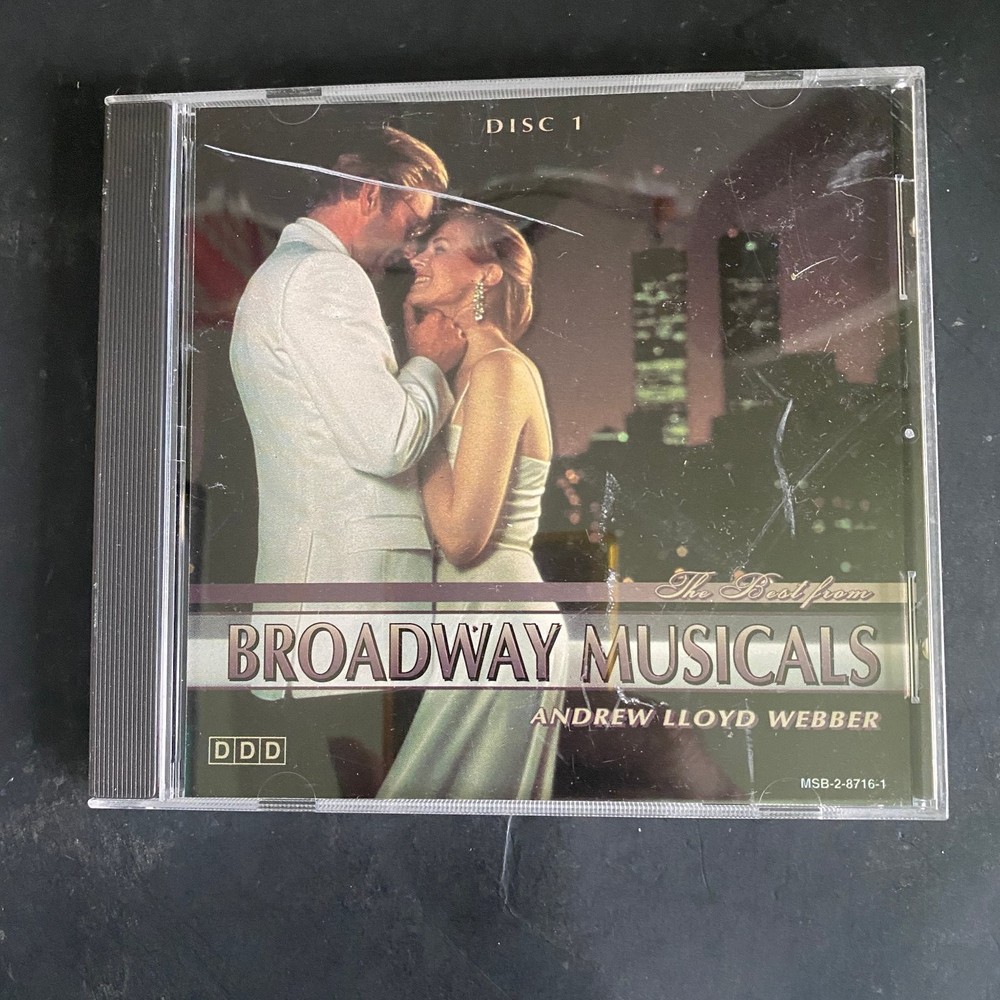 Andrew Lloyd Webber – Broadway Musicals CD 1994 Show Tunes Stage MSB-2-8716-1