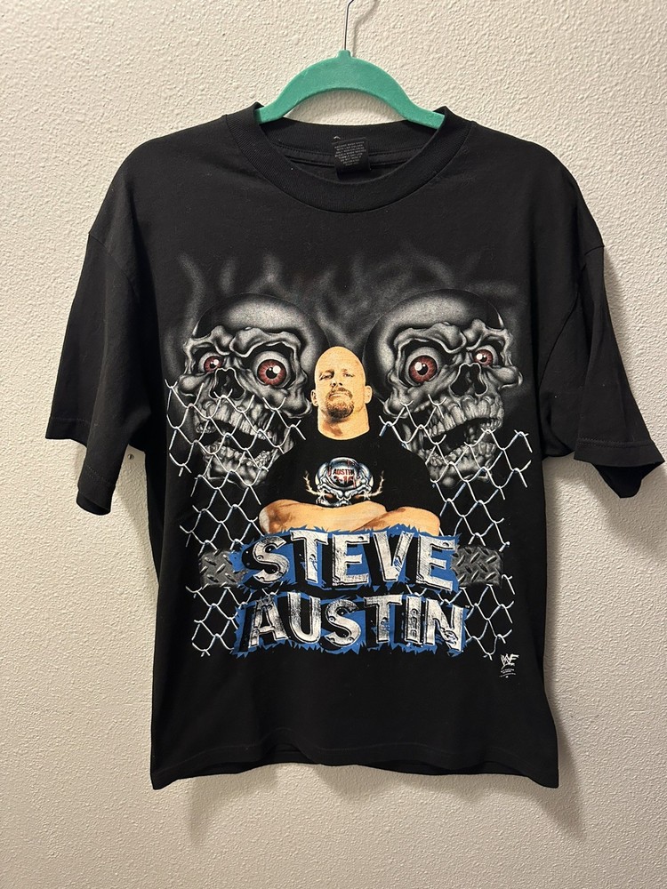 WWF WWE Stone Cold Vintage 90s Shirt Attitude Era Wrestling