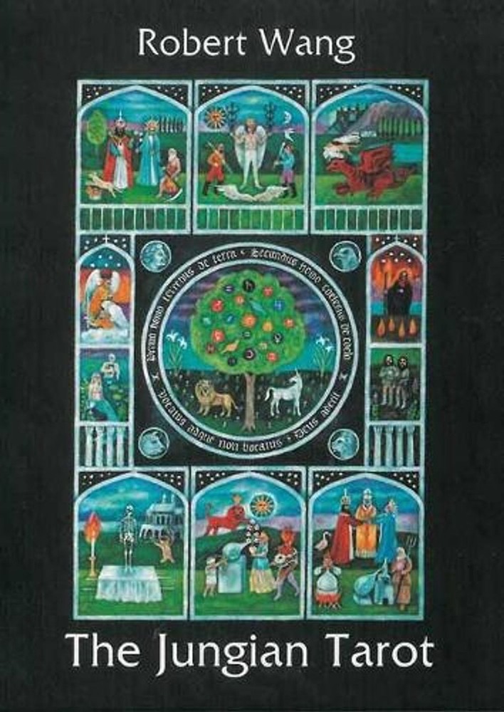 The Jungian Tarot by Robert Wang (English) Cards Book
