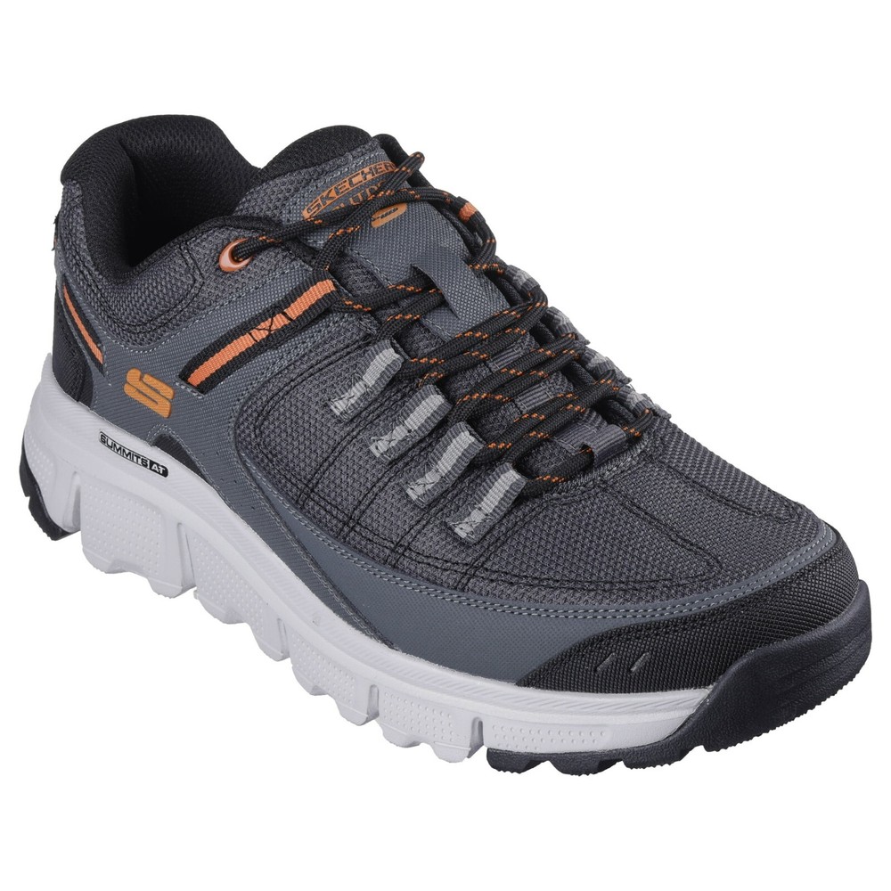 Skechers Men's Memory Foam Summits Wide Sneaker in Charcoal Free Shipping Sale  