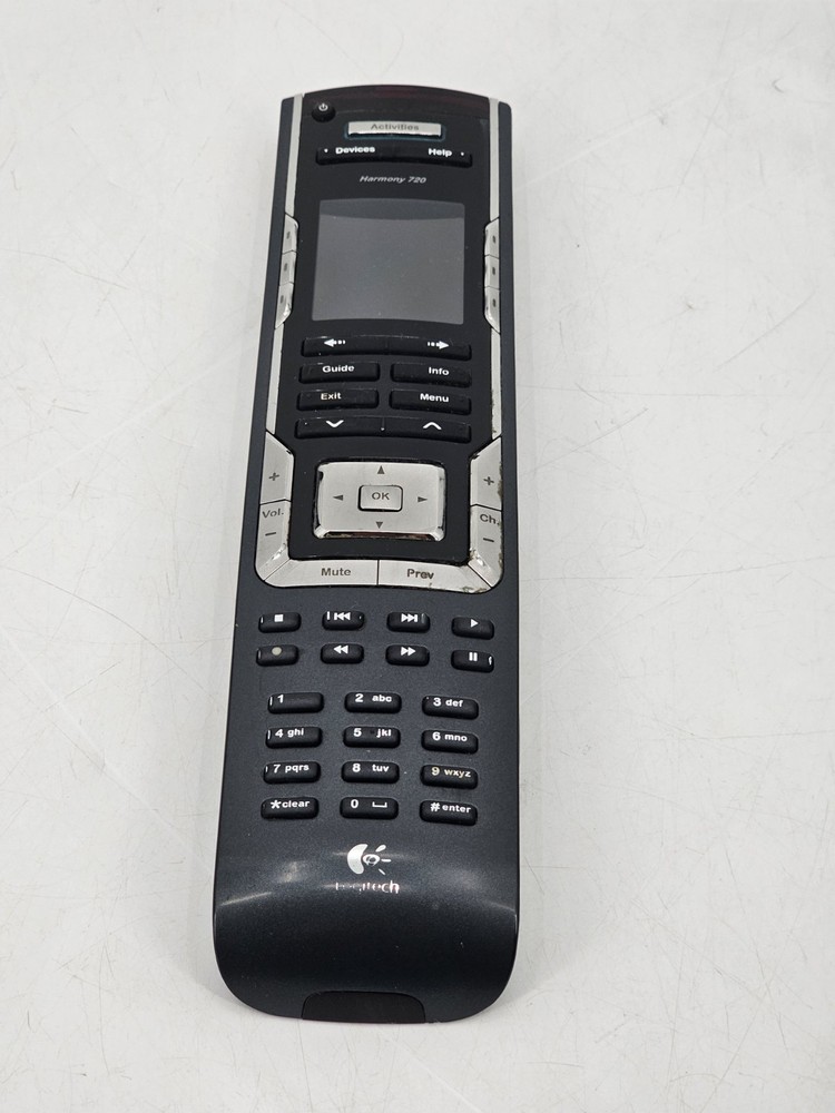 Logitech Harmony 720 Universal Remote Missing Charging Dock and Battery  