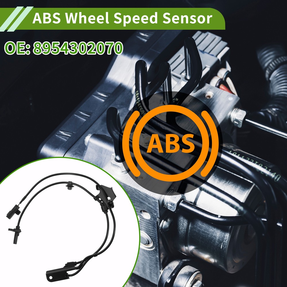 ABS Wheel Speed Sensor 8954302070 Front Left Compatible with Toyota Corolla X-image