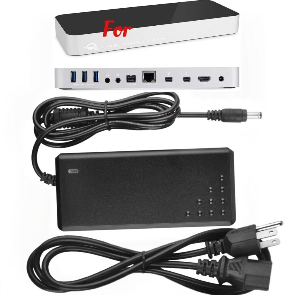 AC Adapter For OWC OWCTB2DOCK12P OWCTB2DOCK12T1 Thunderbolt 2 Dock Power Supply