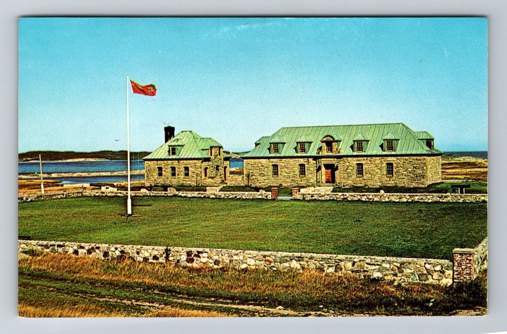 Canada- Nova Scotia Cape Breton Fortress Louisbourg Museum PC Vintage Postcard