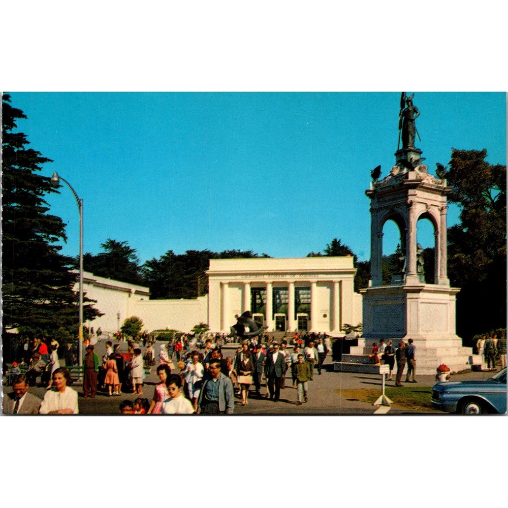 Golden Gate Park San Francisco CA Academy Of Sciences Vintage Postcard SPU12-image