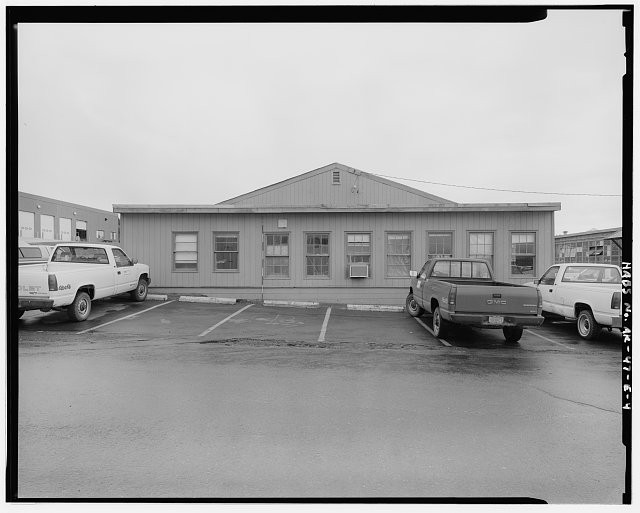 Photo:Kodiak Alaska 1950s Naval Operating Base Coast Guard Station Offices