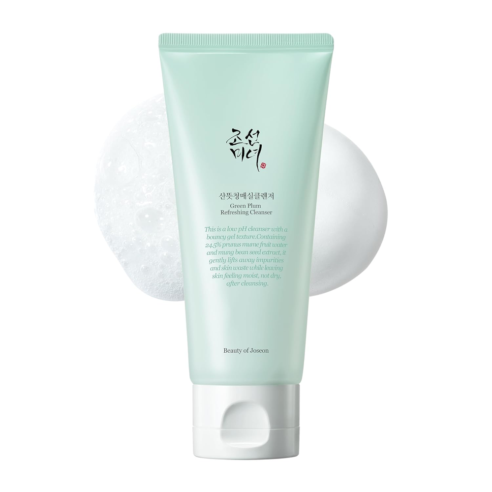 Joseon Green Plum Deep Pore Cleansing Gel 100ml for Acne - Korean Skincare