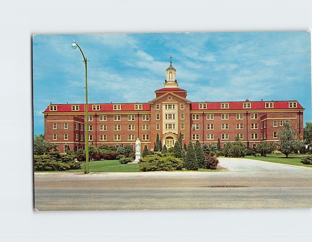 Postcard St. Rose Hospital Great Bend Kansas USA