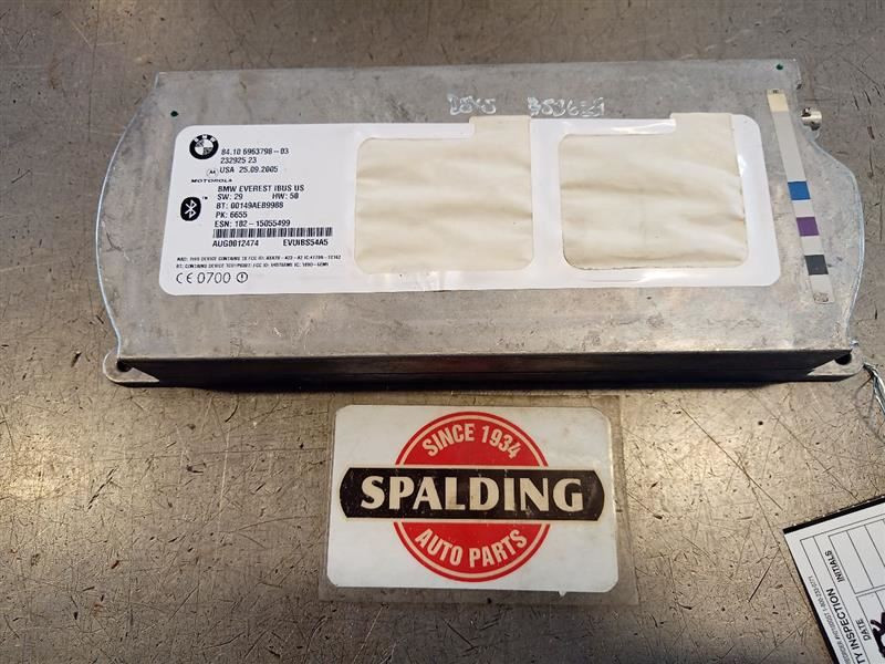 84 106963798 03 Communication Telematics Control Module Phone 06 BMW X5 7936033