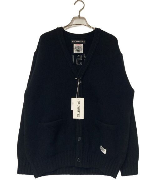 Wolf's Head Knit Cardigan Stylish Comfort for Cool Days