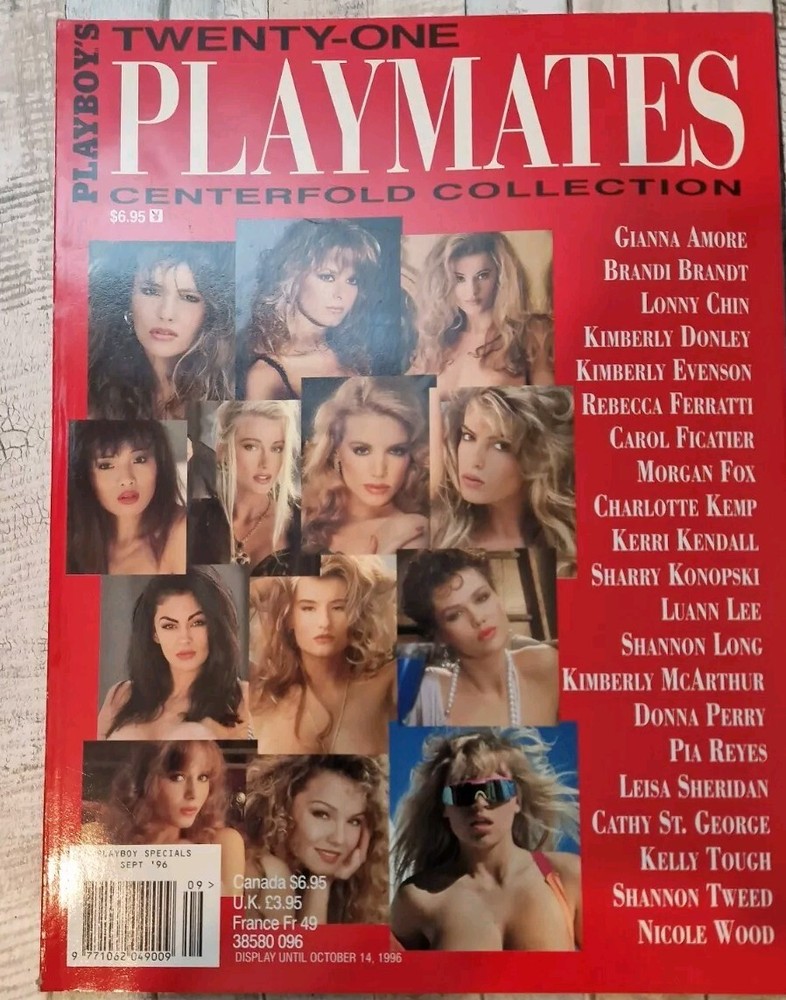 Vintage Playboy's Twenty-One Playmates 1996 Centerfold Collection