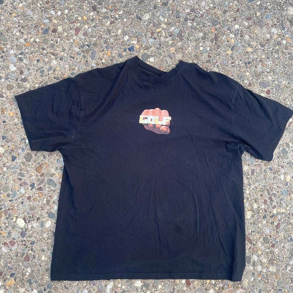 Fruit-of-the-loom Men's Black T-shirt L