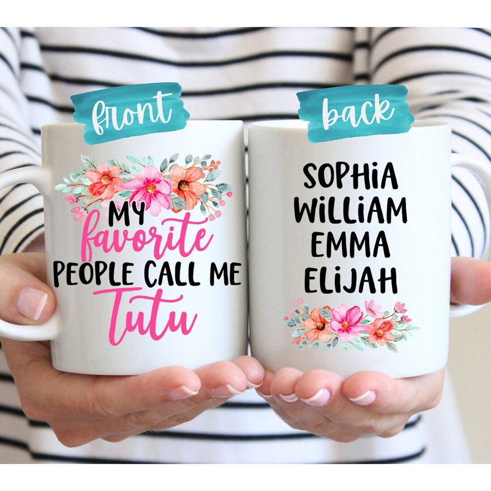 Tutu Gift For Tutu Coffee Mug Tutu Mug Personalized Personalized Mug For Tutu