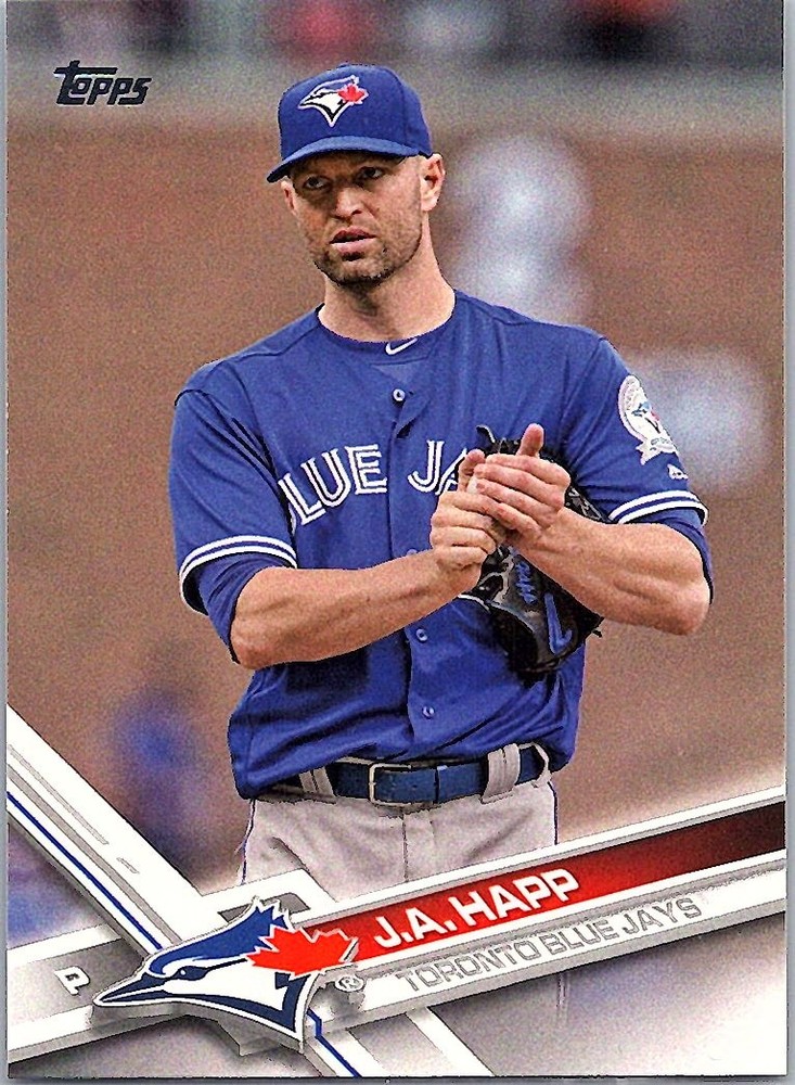 2017 Topps #662 J.A. Happ Toronto Blue Jays