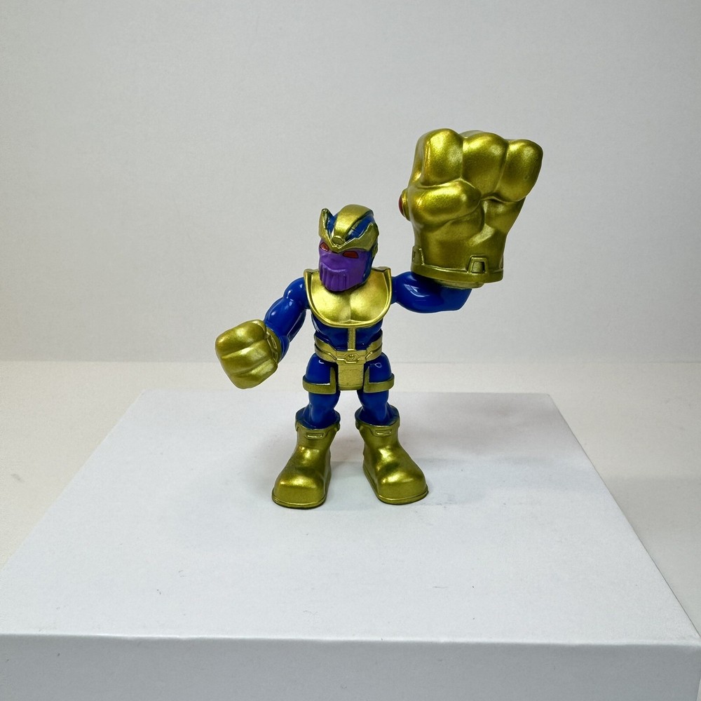 Marvel Super Hero Adventures The Power Up Squad Thanos Action Figure.