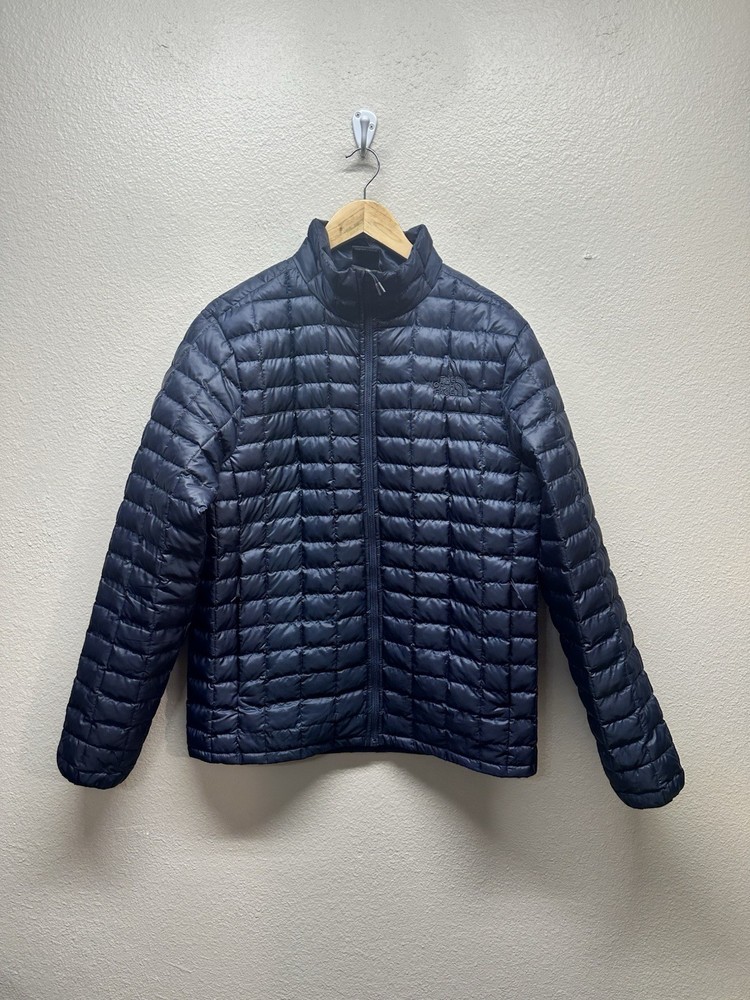 The North Face ThermoBall Men’s Medium Lightweight Puffer Jacket Navy Blue