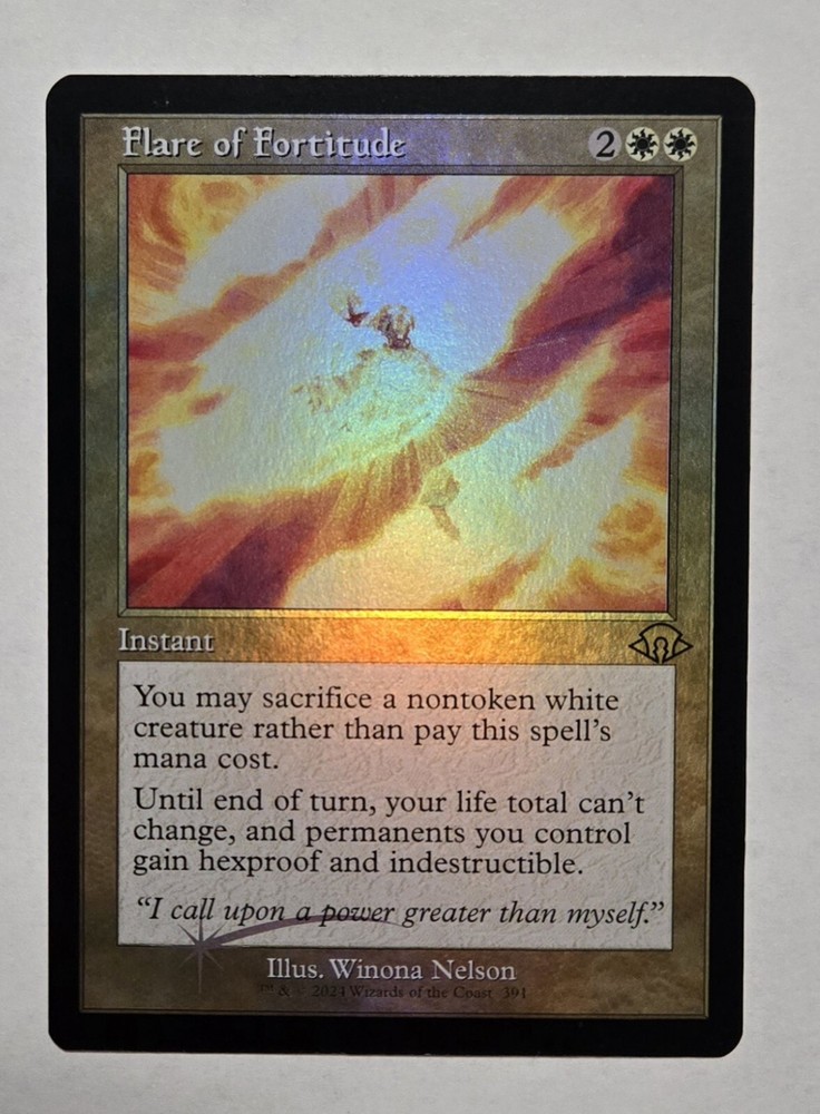 Flare of Fortitude (Retro Frame) - Modern Horizons 3 (MH3) Foil