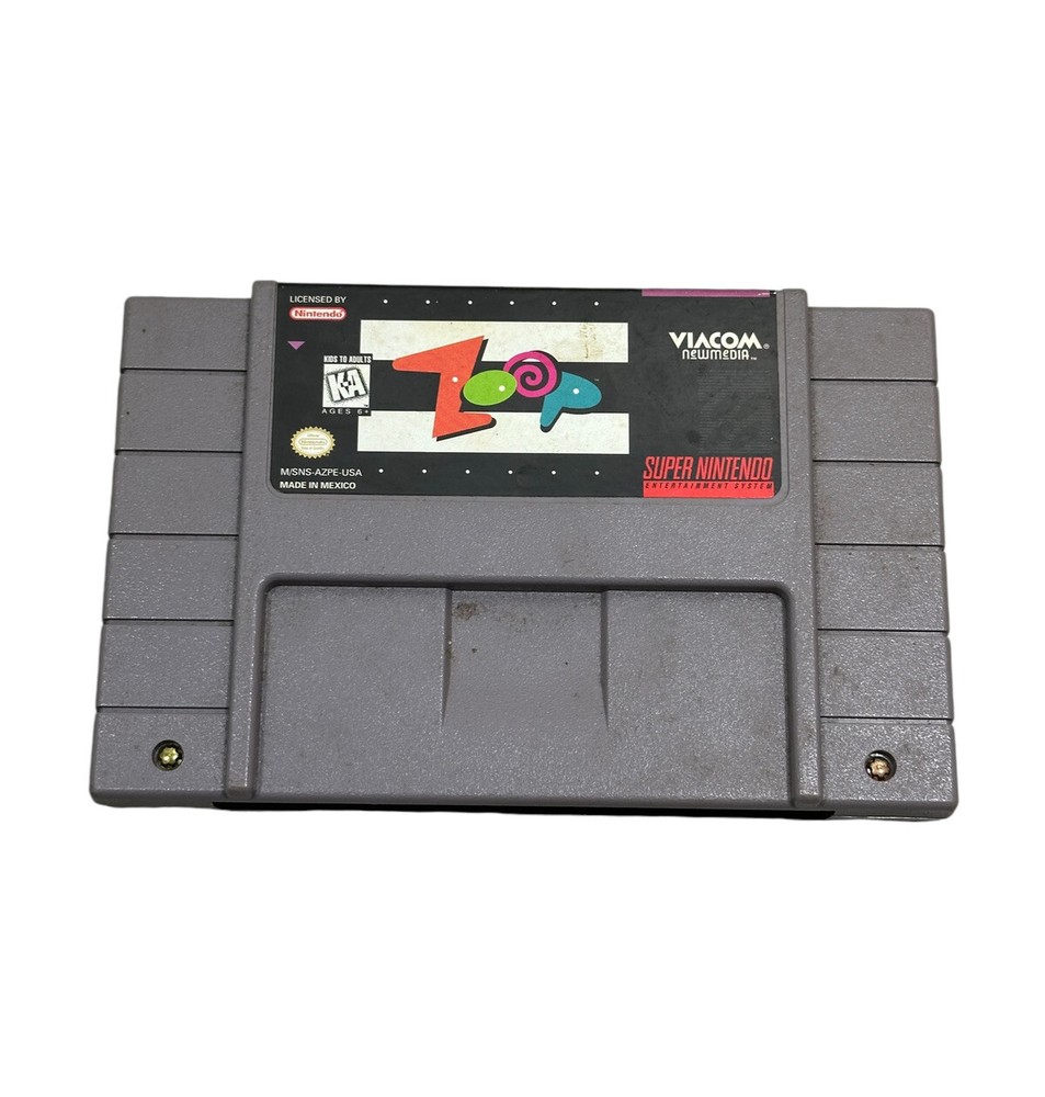 Zoop (Super Nintendo Entertainment System, 1995) SNES Cartridge Only - Tested