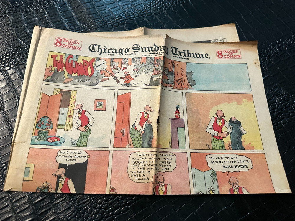 FEBRUARY 6 1930 Sunday Newspaper Comic Section