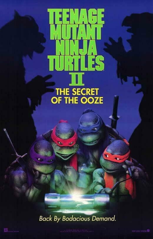 Teenage Mutant Ninja Turtles 2 The Secret of the Ooze Movie Poster No Frame