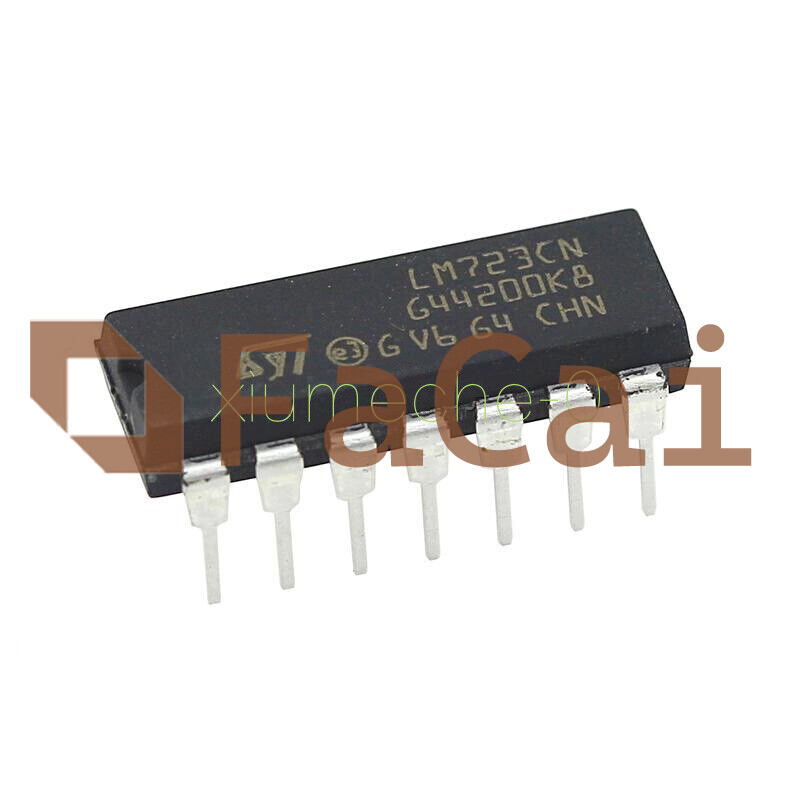 2PCS LM723 LM723CN DIP-14 IC Adjustable Voltage Regulator 2-37V