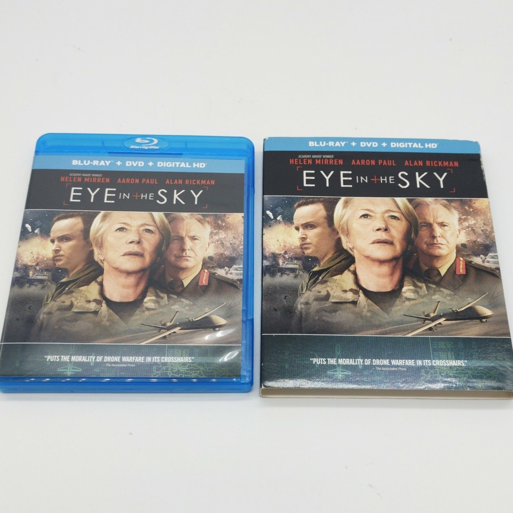 Eye In The Sky Blu-ray DVD Digital HD With Slipcover