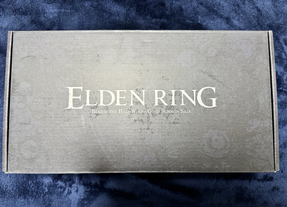 Elden Ring Blaidd the Half-Wolf Gold Summon Sign Lamp