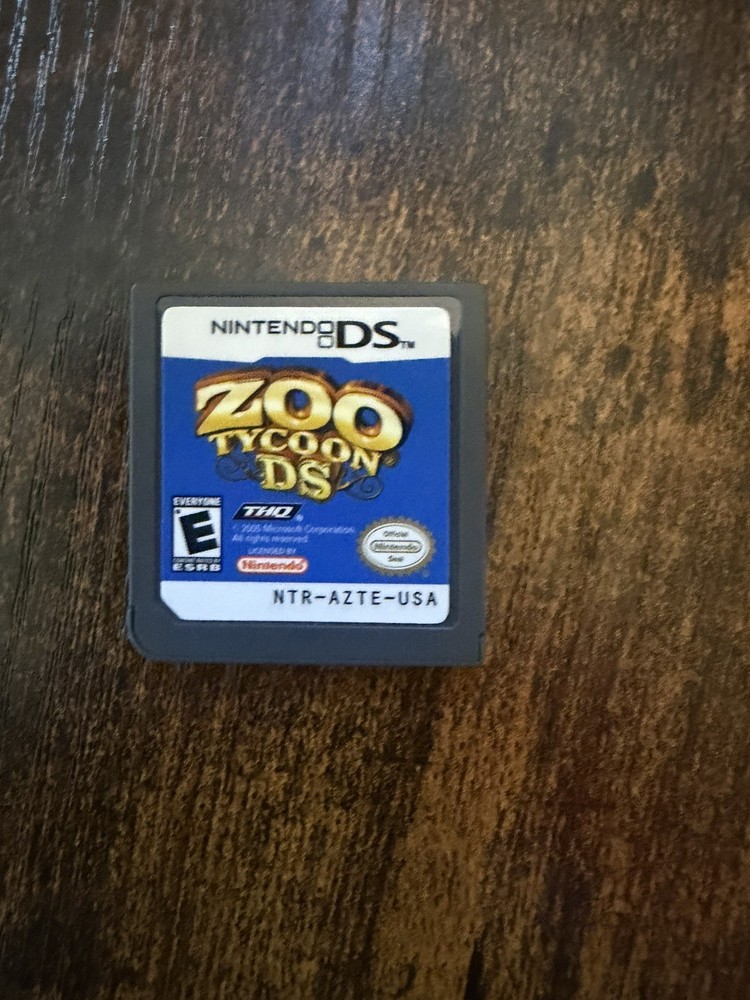 Zoo Tycoon DS (Nintendo DS, 2005)