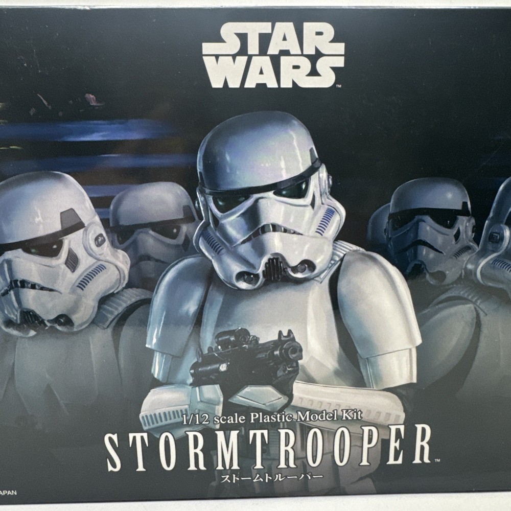 Bandai 1/12 Stormtrooper Star Wars Scale Plastic Model Kit New Action Figure Toy