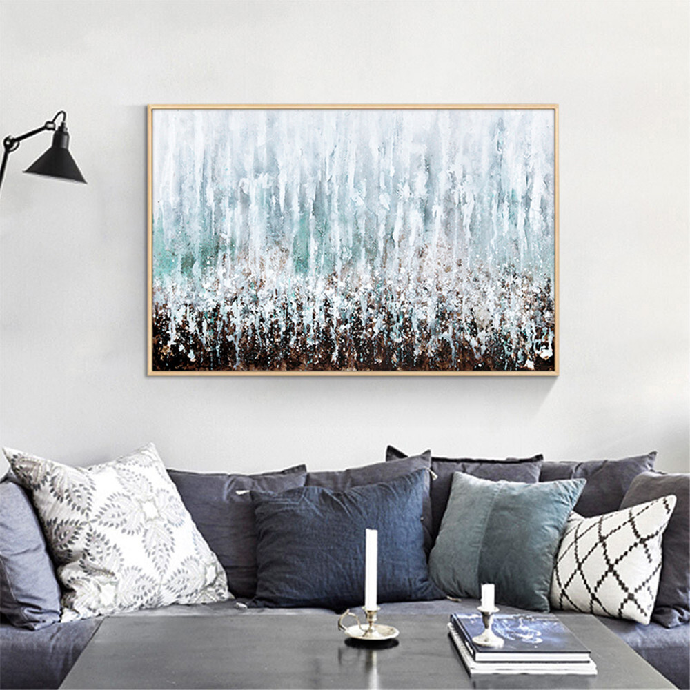 Landscape Modern Hand Painted Oil Painting On Canvas Wall Art For Living Room