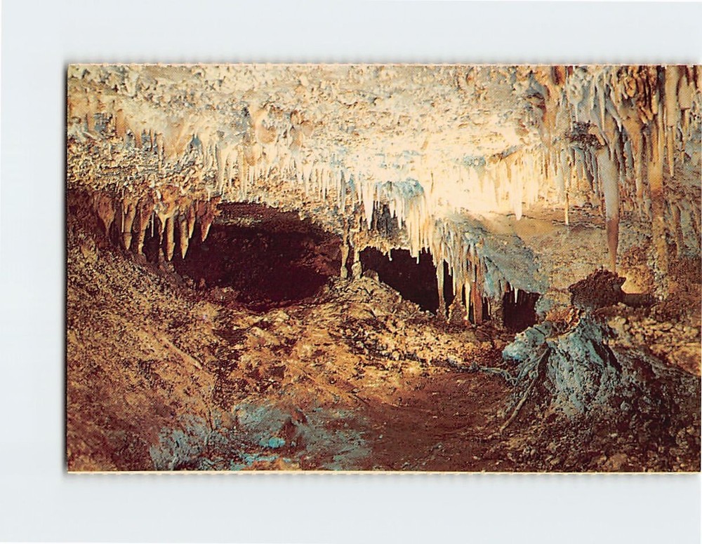 Postcard Temple of Silence Cave of the Winds Manitou Springs Colorado USA