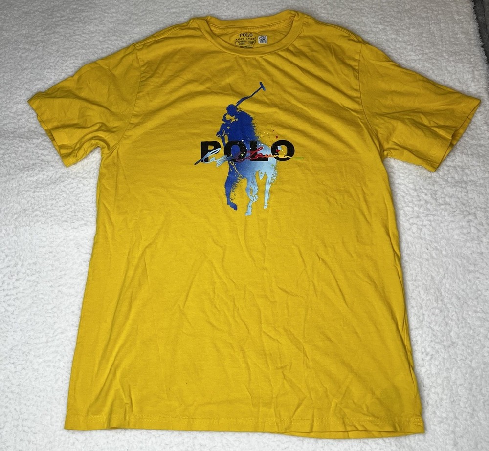 Polo Ralph Lauren Boys Crew Neck Big Pony XL Long Sleeve Colorful Casual Classic