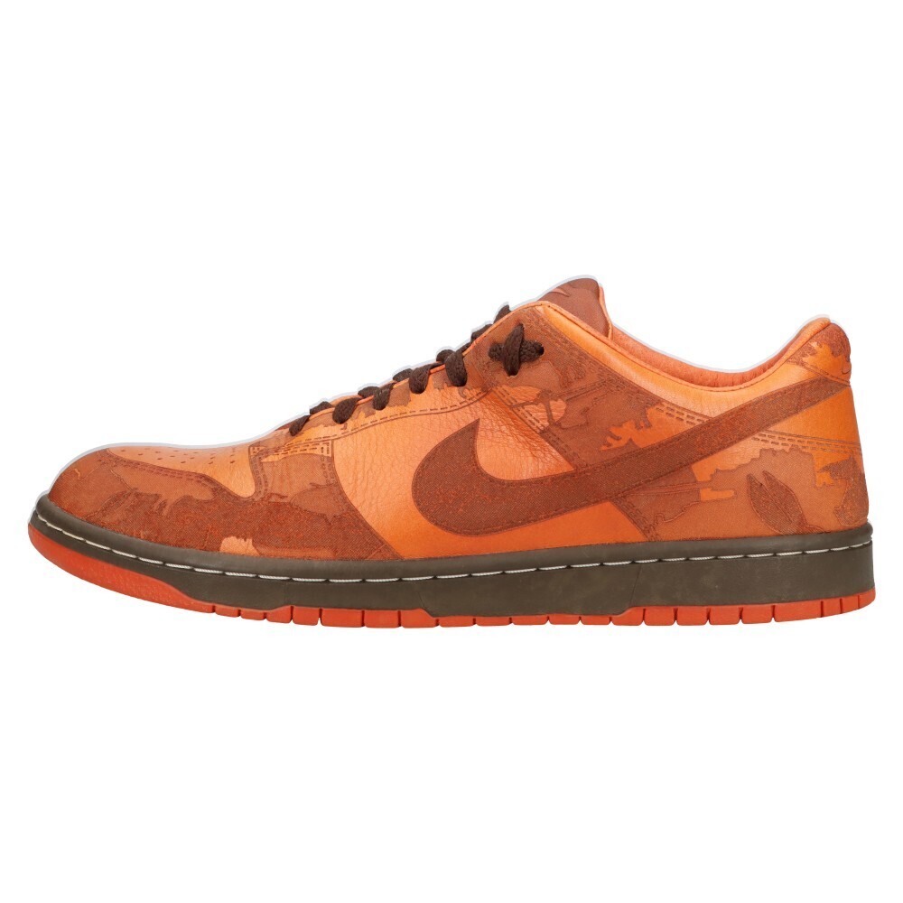 NIKE Men 10.5US   Dunk Low 1 Piece Cut Sneakers Baroque Brown Us10.5 311611-821