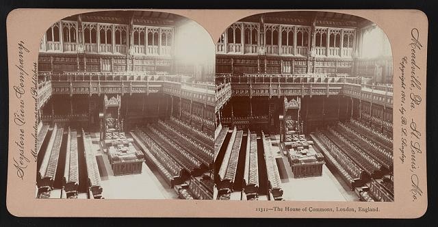 Photo:The House of Commons, London, England