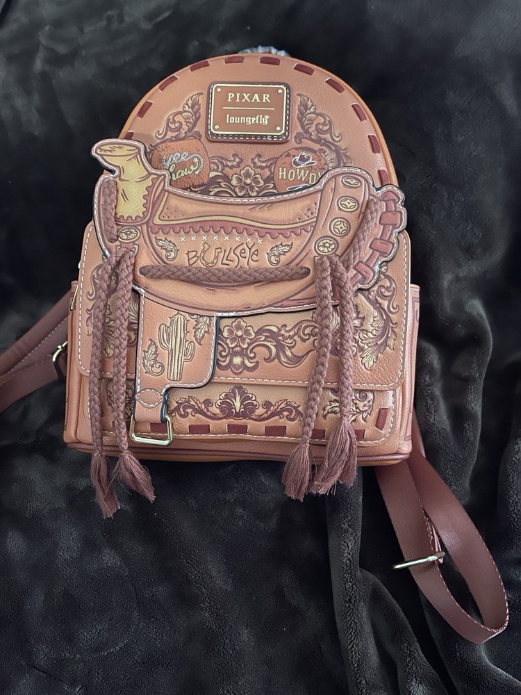 Loungefly Disney Pixar Toy Story Bullseye Saddle Mini Backpack