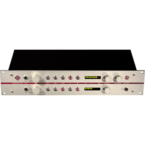 Neumann V 402 Dual Channel Microphone/Mic Preamplifier w/ DI Inputs