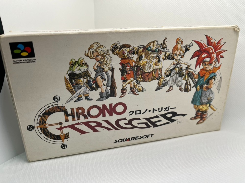 Chrono Trigger Super Famicom  Japanese Version Complete Square Soft, Ltd.