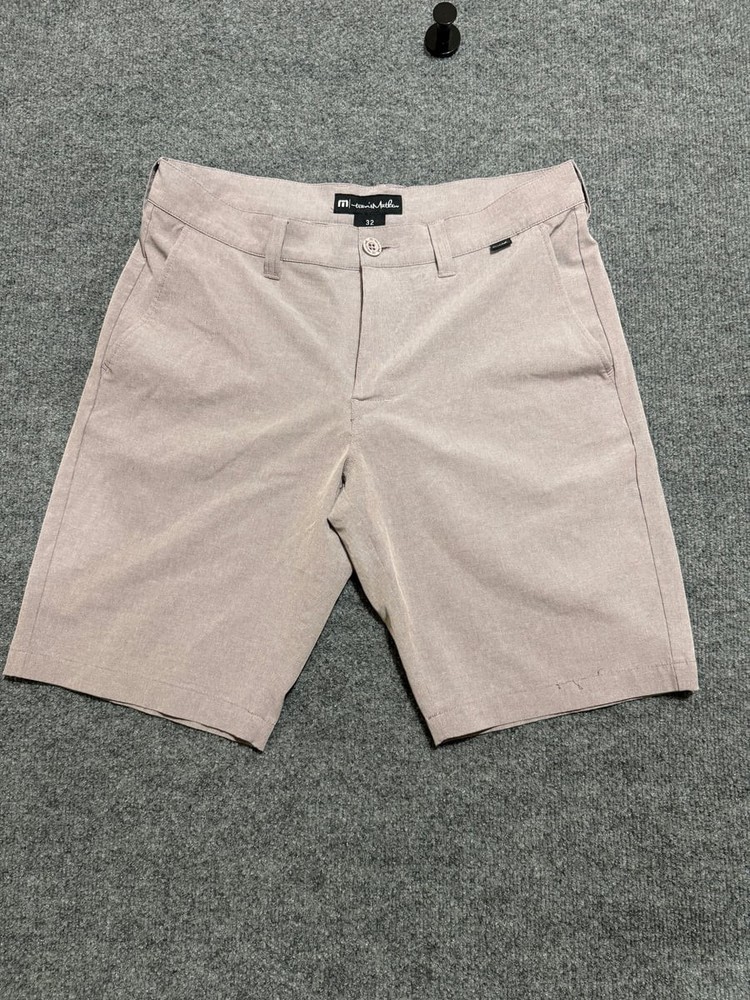 Travis Mathew Men's Performance Shorts light mauve/pink Size 32 Golf Casual Wear
