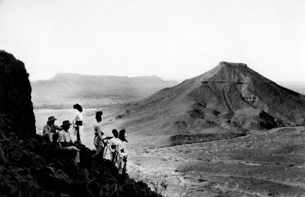 Eritrea Danakil Gaarre Valley 1920 OLD PHOTO